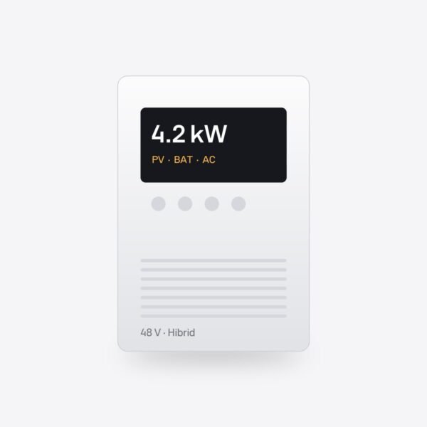 Invertor hibrid off-grid 4,2 kW 48 V