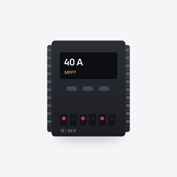 Controler solar MPPT 40 A 12/24 V