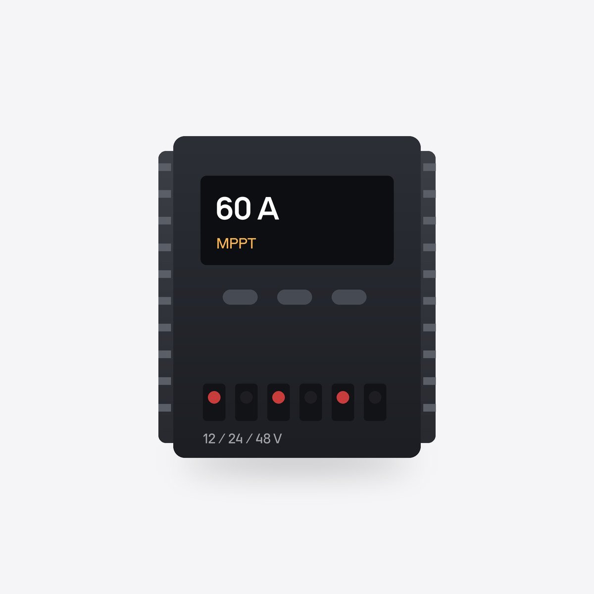 Controler solar MPPT 60 A 12/24/48 V