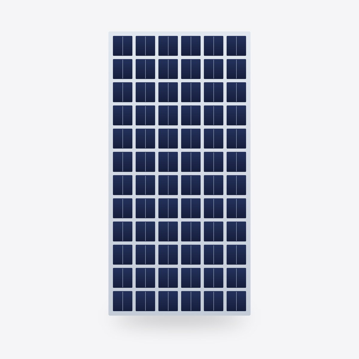 Panou fotovoltaic bifacial sticlă-sticlă 580 W